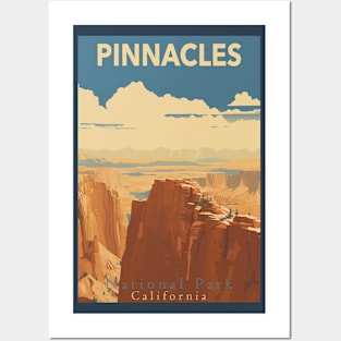 Pinnacles National Park Travel Poster Posters and Art